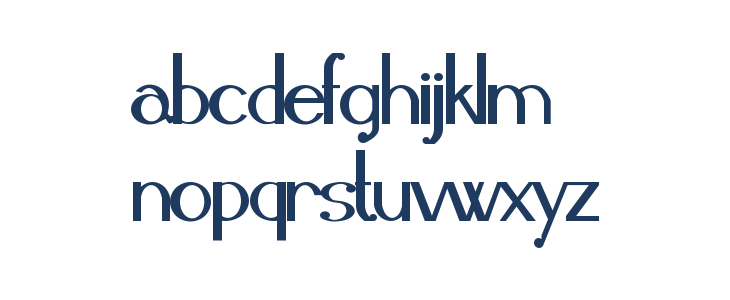 Erban Poulentis Lowercase