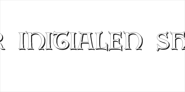 Erbar Initialen Shadow Logo