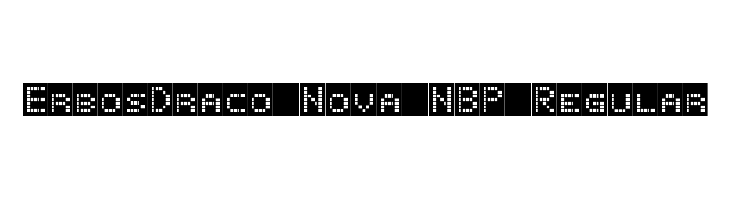 ErbosDraco Nova NBP Regular  font caratteri gratis