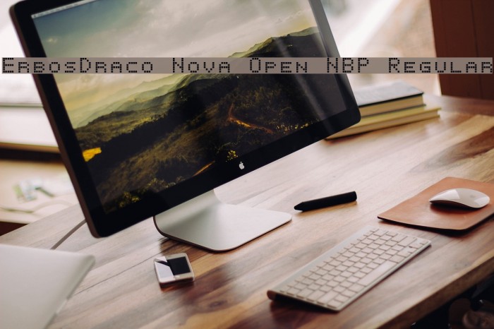 ErbosDraco Nova Open NBP Regular Font examples