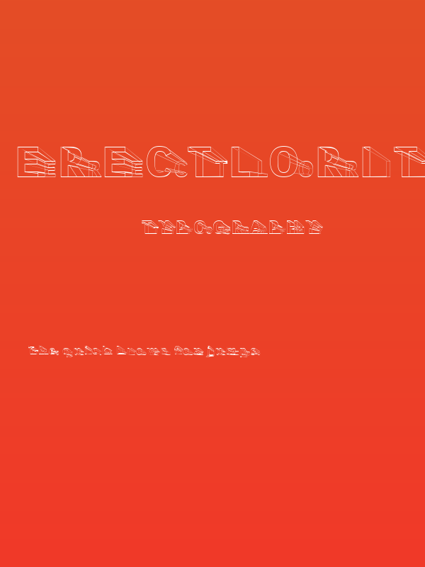 Erectlorite Light Poster