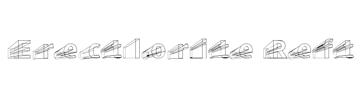 Erectlorite Reft  Frei Schriftart Herunterladen