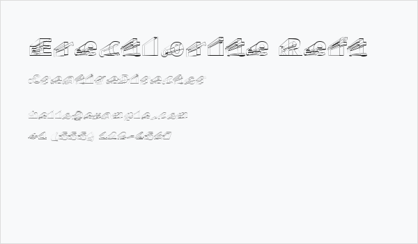 Erectlorite Reft Business Card