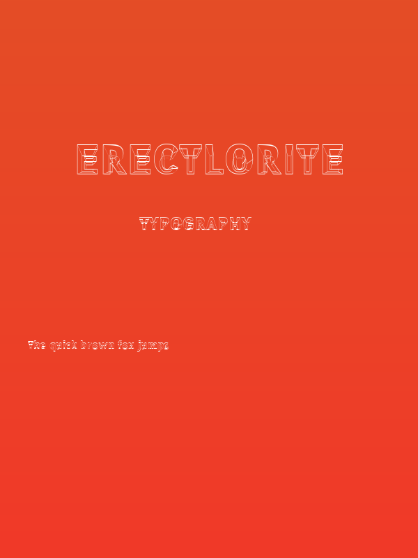 Erectlorite Poster