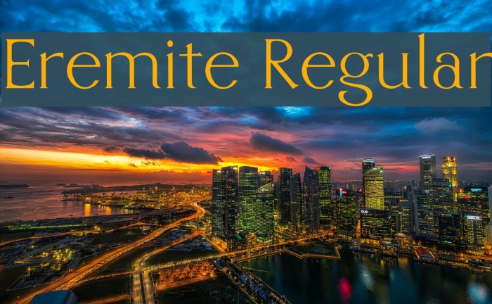 Eremite Regular Font examples