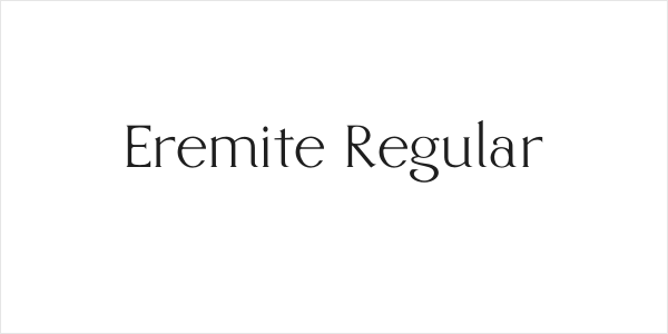Eremite Regular Logo