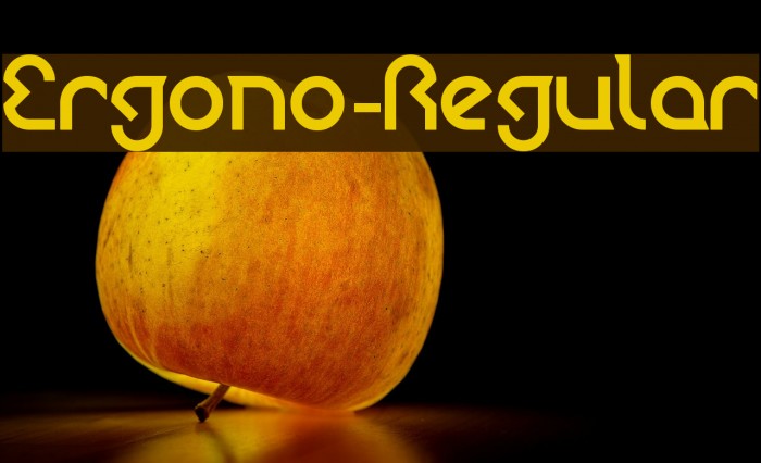 Ergono-Regular Example 1