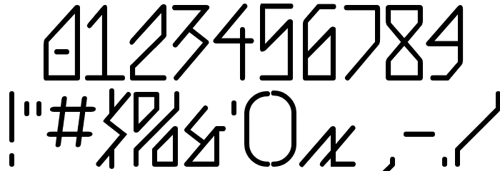 Ergonome Font OTHER CHARS