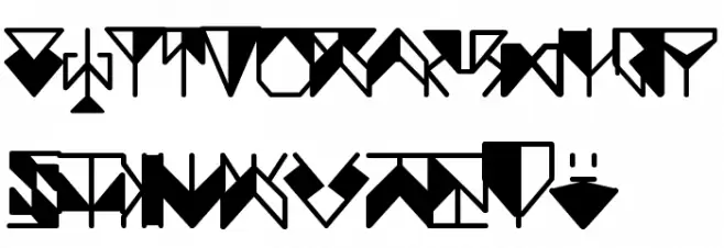 Ergonomix フォント 大文字