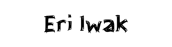 Eri Iwak  免费字体下载