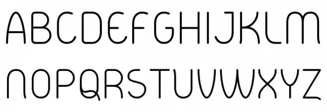 Eri Light Serif Polices MAJUSCULES