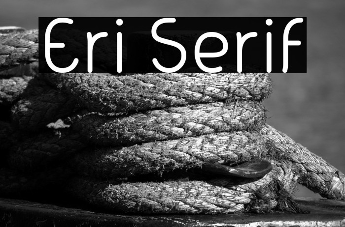 Eri Serif Example 1
