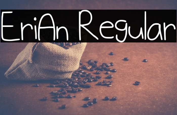 EriAn Regular Example 1
