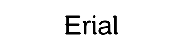 Erial  Frei Schriftart Herunterladen