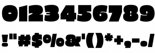 Erica One Font OTHER CHARS