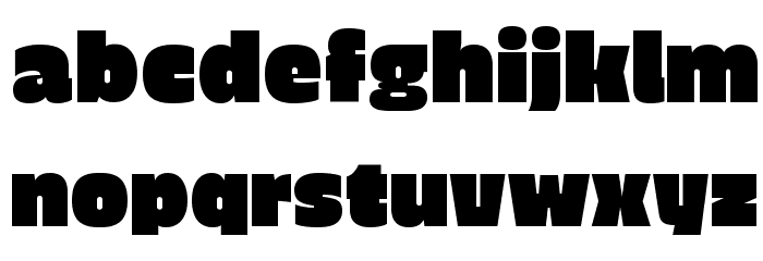 Erica One Font LOWERCASE