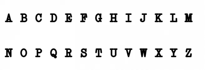 Erica Type Bold Italic Polices MAJUSCULES