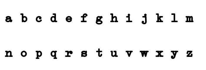 Erica Type Bold Italic Font LOWERCASE