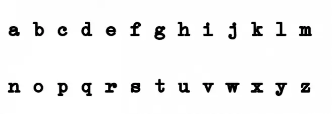 Erica Type Bold Italic Fuentes MINÚSCULAS