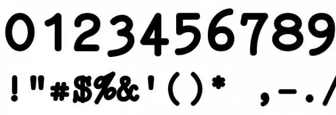 Erica Type Bold Font OTHER CHARS