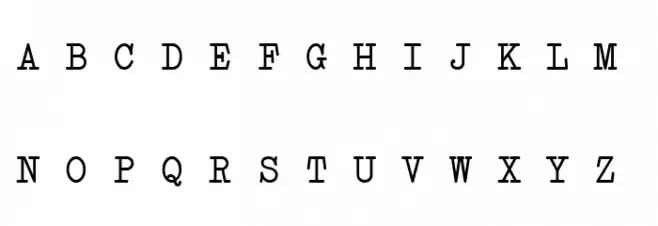 Erica Type Italic 字体 大写