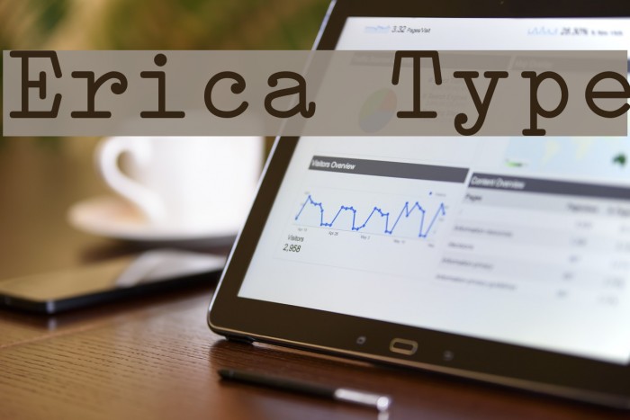 Erica Type Font examples