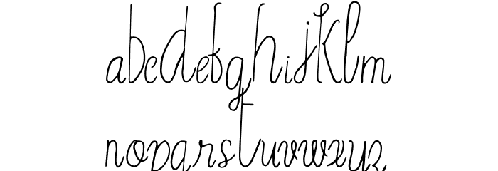 Erica Font LOWERCASE