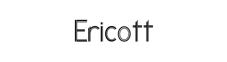 Ericott  font caratteri gratis