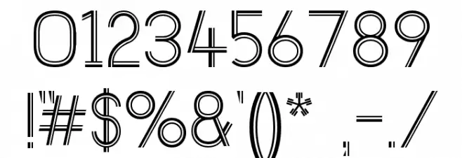 Ericott Font OTHER CHARS