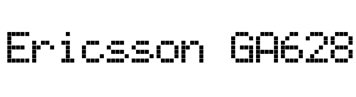 Ericsson GA628  baixar fontes gratis