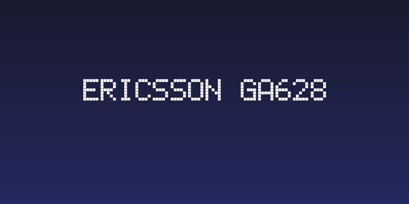Ericsson GA628 Social Header
