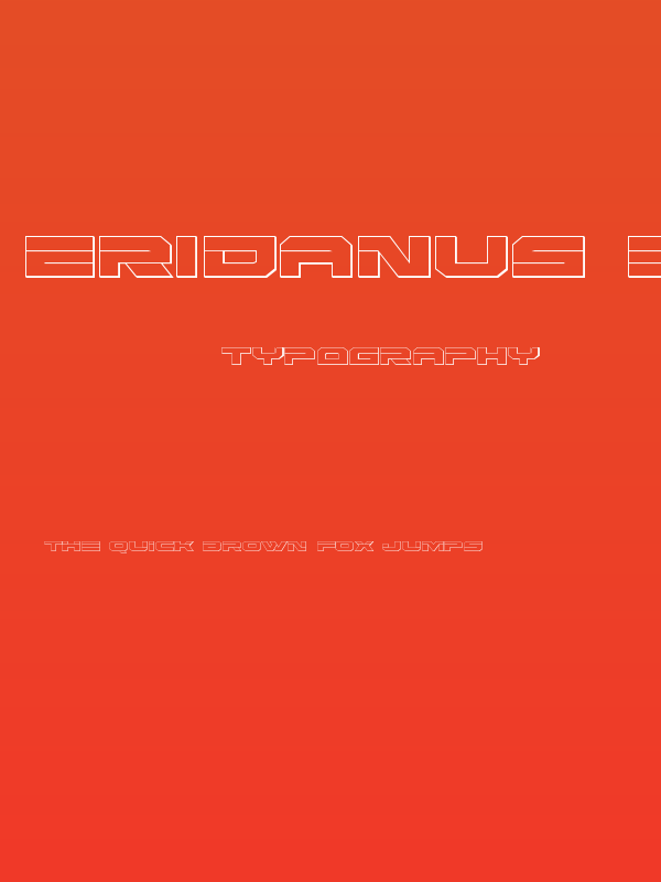 Eridanus 3D Poster