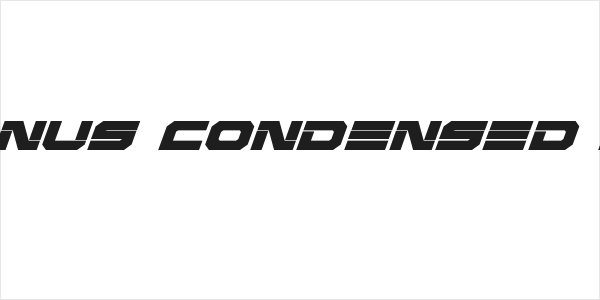 Eridanus Condensed Italic Logo