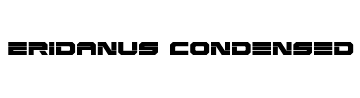 Eridanus Condensed  baixar fontes gratis