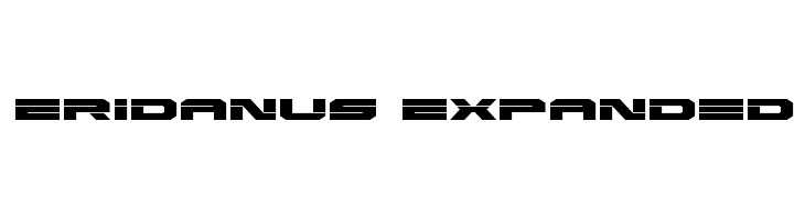 Eridanus Expanded  font caratteri gratis