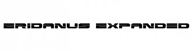 Eridanus Expanded  Free Fonts Download