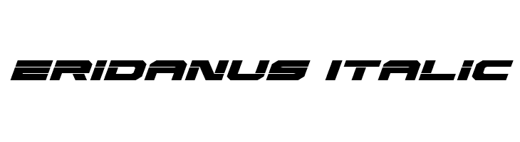 Eridanus Italic  font caratteri gratis