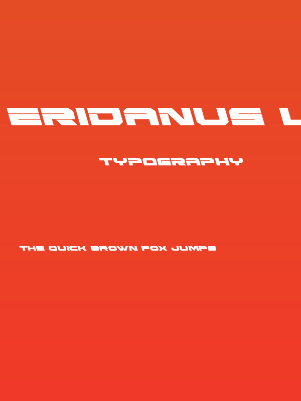 Eridanus Leftalic Poster