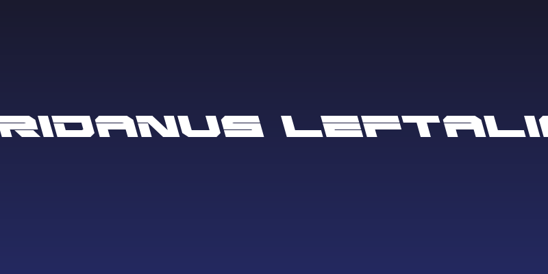 Eridanus Leftalic Social Header