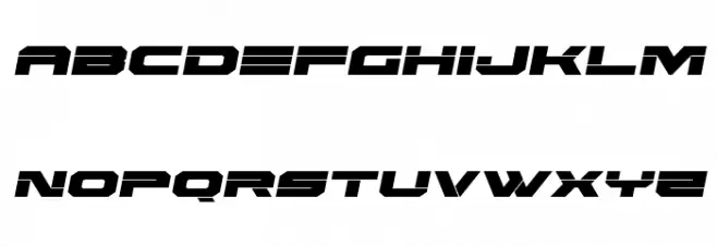 Eridanus Semi-Italic フォント 小文字