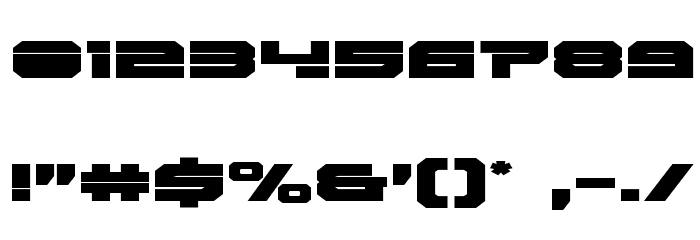 Eridanus Font OTHER CHARS