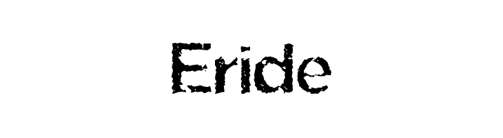 Eride Font