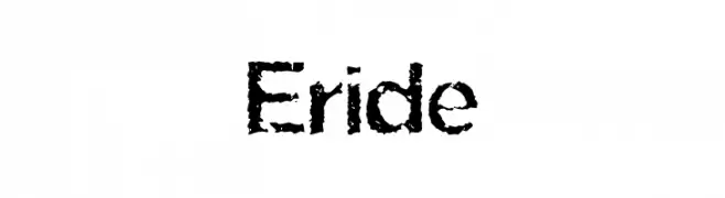 Eride  नि: शुल्क फ़ॉन्ट्स डाउनलोड