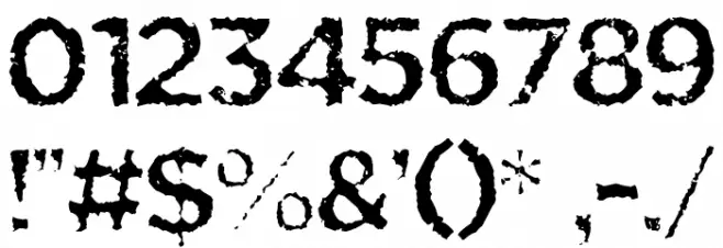 Eride Font OTHER CHARS