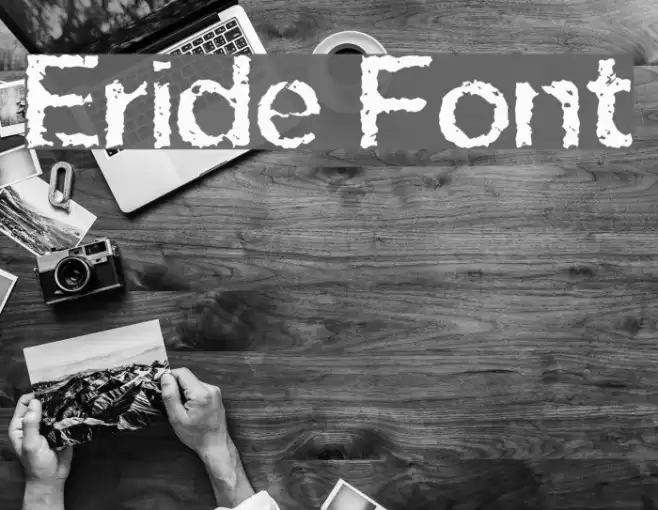 Eride Font examples