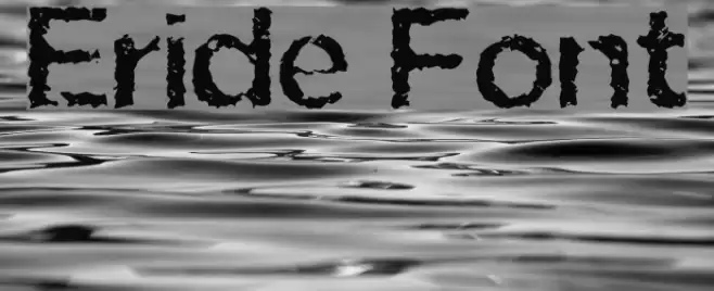 Eride Font examples