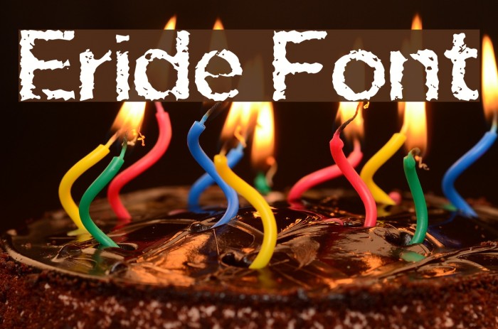 Eride Font examples