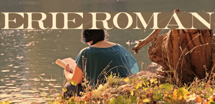 Erie Roman Font examples