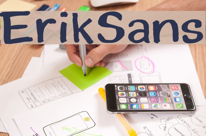 ErikSans Font examples