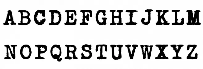 Erika Ormig Regular Font Litere mari